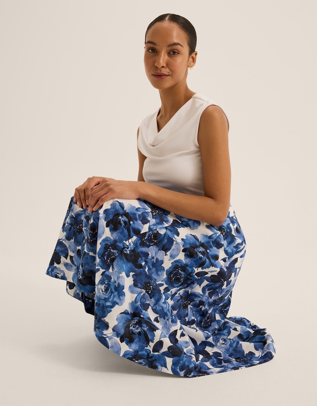 Review - Elizabeth Floral Midi Skirt