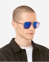 Hawkers Co - HAWKERS - Gold Sky TEARDROP Sunglasses for Men and Women UV400