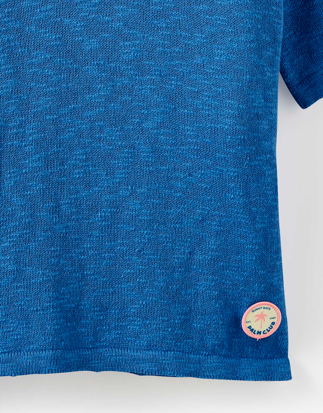 Cotton On Kids - Oversized Colour Block Knit Polo