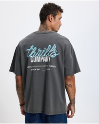 Thrills - Fluid Thrills Box Fit Oversized Tee