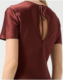 Third Form - Crush Bias Tee Midi Dress