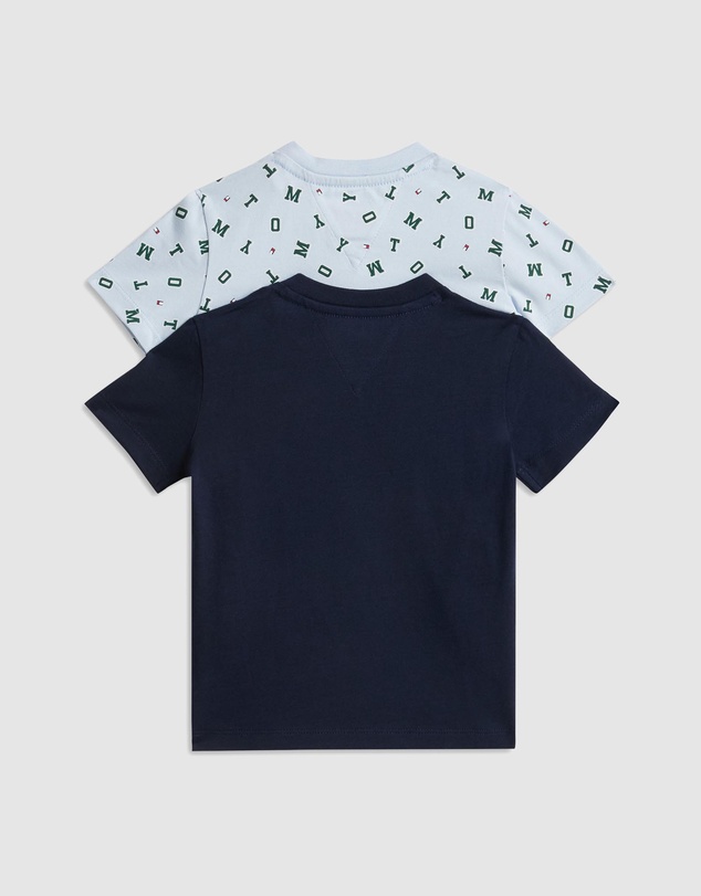 Tommy Hilfiger - 2 Pack T-Shirt Aop SS - Babies