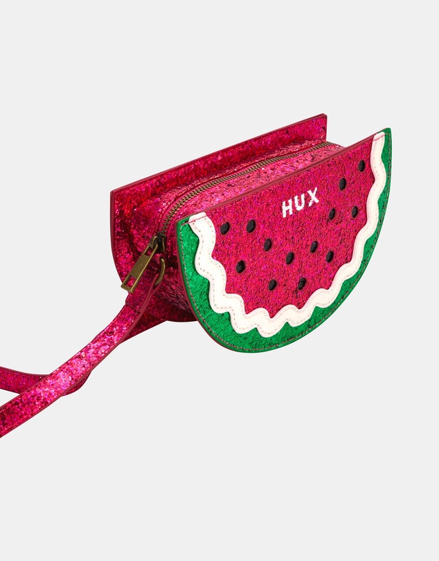 Huxbaby - One-In-A-Watermelon Glitter Handbag - ICONIC EXCLUSIVE - Babies-Kids