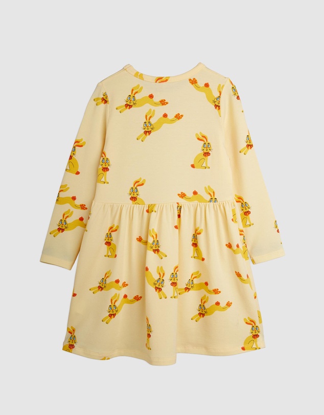 Mini Rodini - Rabbits AOP LS Dress - Babies-Teens