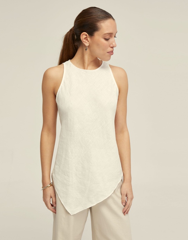 Oxford - Elouise Linen Top