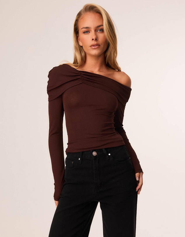 SNDYS - Alix One Shoulder Top