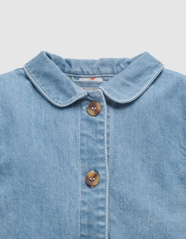 Purebaby - Mini Trench Jacket-Kids-Babies