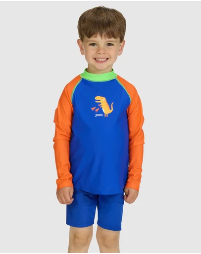 Zoggs - LS Zip Sun Top - Kids