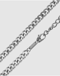 Diesel - Steel Silver Tone Necklace