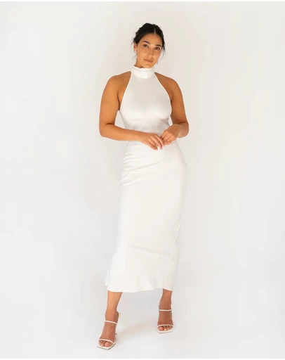 Lydan The Label - Banks Halter Maxi Dress