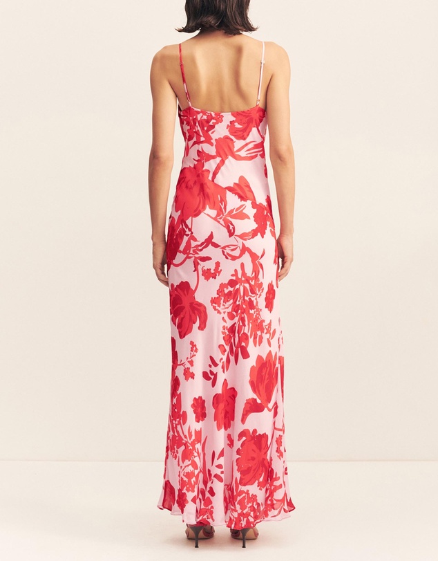 Shona Joy - Aleyna Plunged Maxi Dress