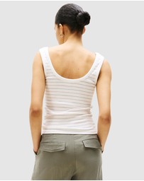 Tommy Hilfiger - Roundall Rib Slim Tank Top