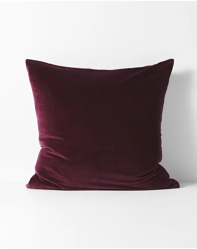 Aura Home - Luxury Velvet European Pillowcase