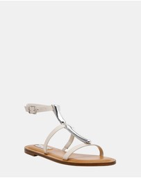 Steve Madden - Alma Bone Leather Sandals