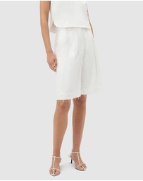 Oroton - Tassel Lace Shorts