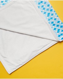 itti bitti - Cot Blankee - SeaClam with White