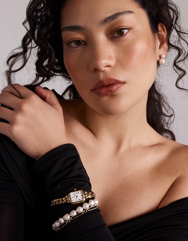 Michael Hill - Cultured Freshwater Pearl Bracelet in 10kt Yellow Gold