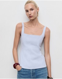 M.N.G - Flared Cotton Top