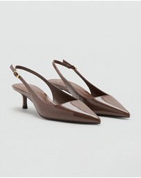 M.N.G - Kitten Heel Pointed Shoes