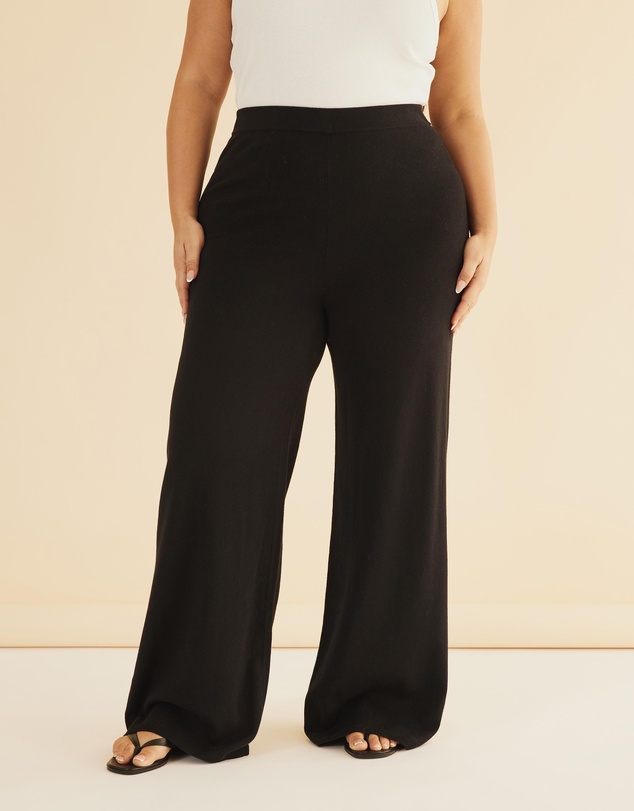 Atmos&Here Curvy - Hanah Knit Pants