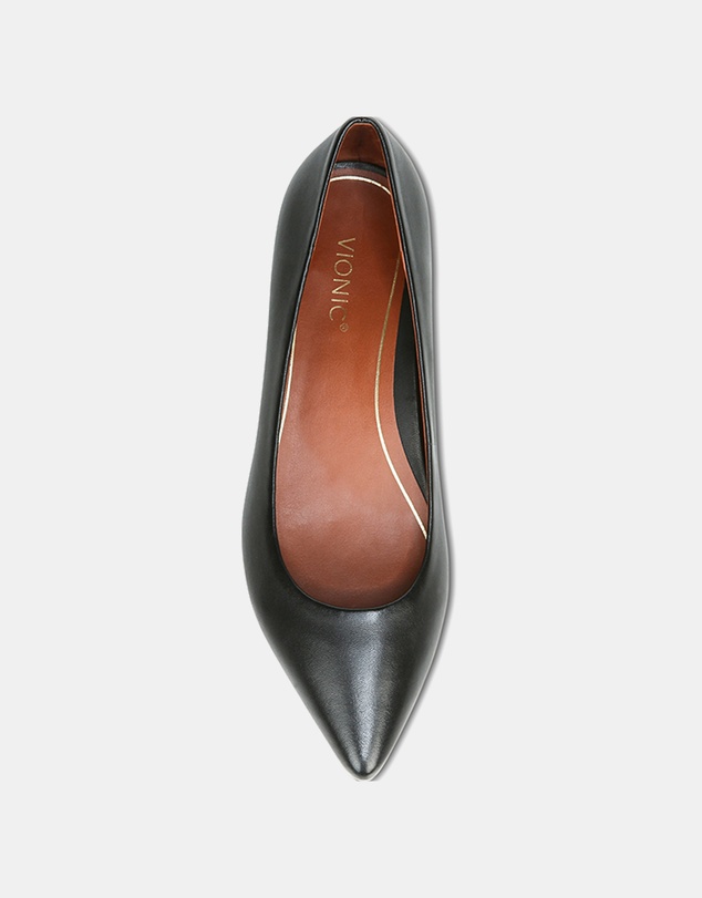 Vionic - Lena Ballet Flat - Black/Black