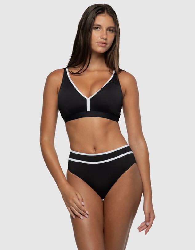 Nip Tuck Swim - Promised Aphrodite Maevis High Waist Bind Bikini Pant