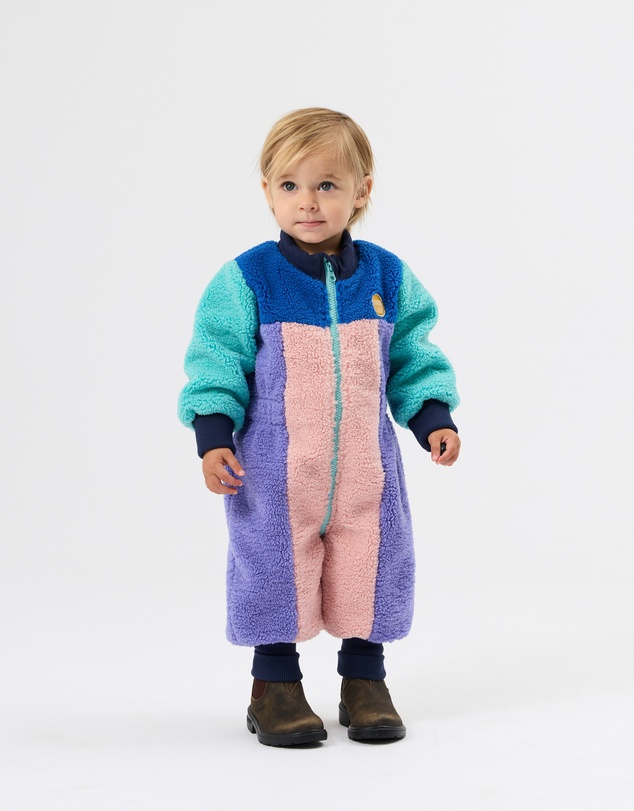 Goldie + Ace - Sherpa Romper Suit - Babies