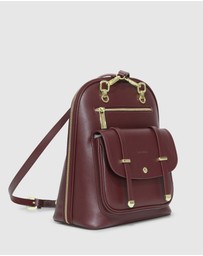 Belle & Bloom - 5th Ave Leather Backpack