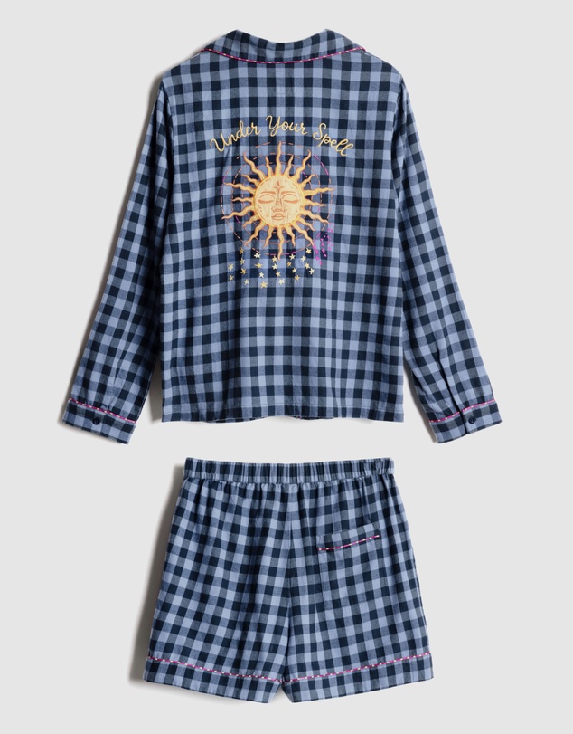 Chelsea Peers - Organic Cotton Dragon Hero Short Pyjama Set