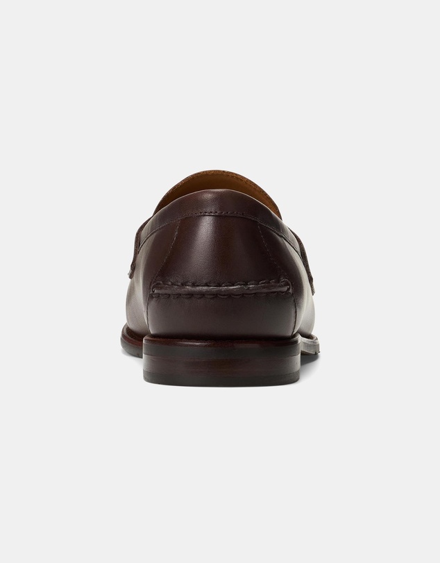 Polo Ralph Lauren - Alston Burnished Leather Penny Loafers - Men's