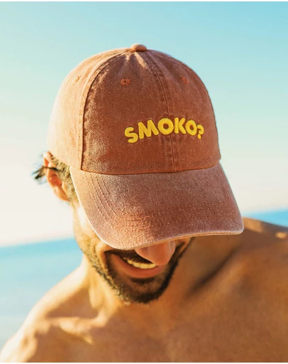 Skwosh - Smoko? Men's Cap in Tabasco