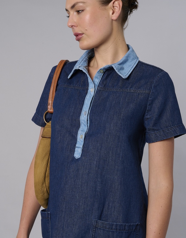 Love and Nostalgia - Isabelle Denim Mini Dress
