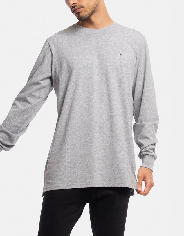 Stock & Co. - Stock & Co Anchor Embroidery Long Sleeve Tee