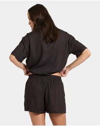 Volcom - Womens Florez Elastic Waist Shorts