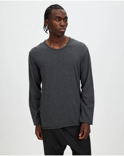 Surrounded By Ghosts - The Sapphirine Cotton Long Sleeve T-Shirt