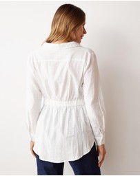 Atmos&Here - Katherine Twist Front Shirt