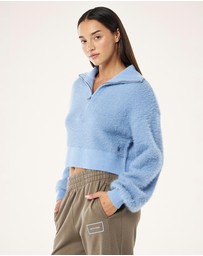 P.E Nation - Greenpoint Knit Zip Neck Sweater