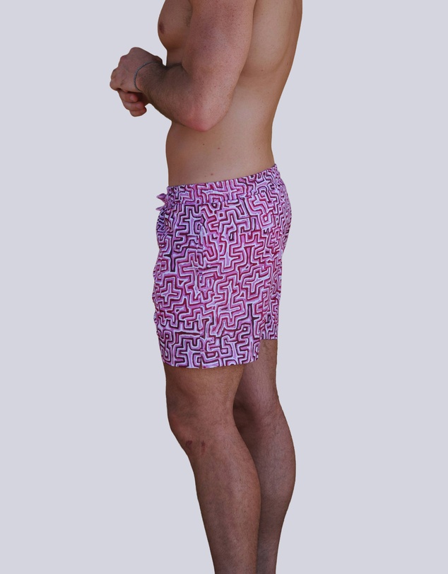 Gali Swimwear - Lukarrara Pink Swim Shorts
