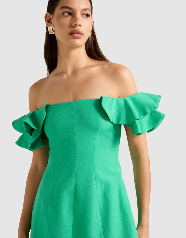 Forever New - Kenzie Off Shoulder Ruffle Mini Dress
