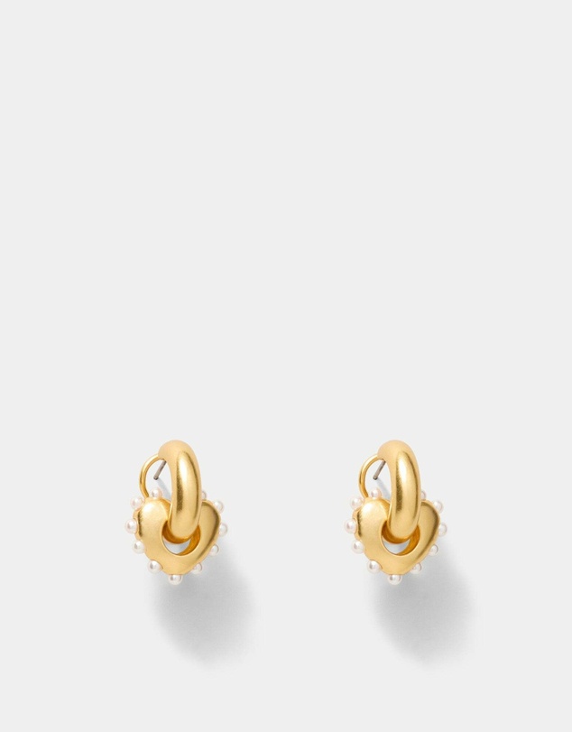 MIMCO - Adore Heart Hoop Earrings