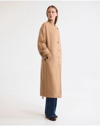 Oxford - Talia Detachable Scarf Coat