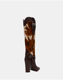 Steve Madden - Kolt-H Brown Multi Boots