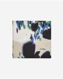 Calibre - Autumn Leaves Pocket Square Blue Combo