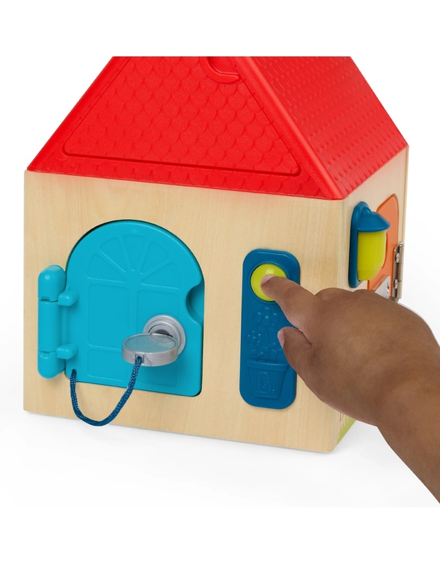 B. Toys - B. Wooden Locks & Latches House