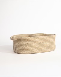 Living Textiles - 3 Pc Cotton Rope Storage Set - Natural