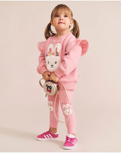 Huxbaby - Flower Field Bunny Sweatshirt - Babies-Kids