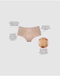 Parfait - Charlene High Waist Brief With Lace