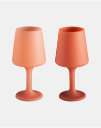 porter green - swepp | silicone unbreakable wine glasses