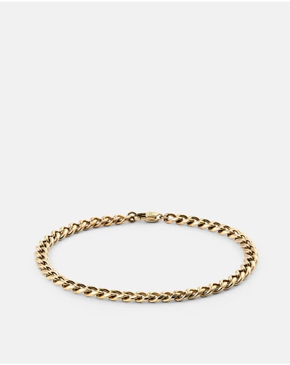 Daniel Wellington - Ellipse 4mm Cuban Chain Bracelet