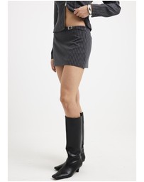 Alice In The Eve - Anna Pinstripe Mini Skirt